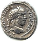 Denarius - Caracalla (LIBERALITAS AVG VI)