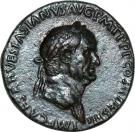 Sestertius - Vespasianus (SPQR ADSERTORI LIBERTATIS PVBLIC; Rome mint)