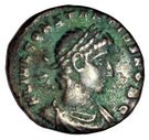 Nummus - Constantius II (GLORIA EXERCITVS; Constantinople mint)