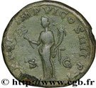 Sesterce - Commode - TR P VIII IMP VI COS IIII P P (Felicitas)