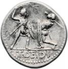 Denarius (Didia: Titus Didius; ROMA / T•DEIDI)