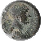Bronze Æ 24 Hadrien Syrie Chalcidique Chalcis
