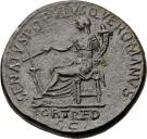 Sestertius - Traianus (SENATVS POPVLVS QVE ROMANVS)
