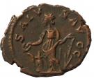 Antoninianus - Tetricus I (SALVS AVGG - IMP C TETRICVS PF AVG, Trier mint)