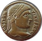 Nummus - Constantinus I (Heraclea mint, VOT XX*, mintmark with dot)