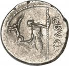 Denarius - Julius Caesar (CAESAR DICT•PERPETVO / L•BVCA)