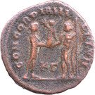 Fraction - Galerius (CONCORDIA MILITVM; Cyzicus mint)