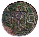 As - Agrippa (SC; Neptune; Honour Strike under Caligula; Rome mint)