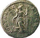 Denier - Septimius Severus (FORTUNAE AVGG / IMP XI)