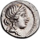 Denarius - Julius Caesar (CAESAR; Aeneas)