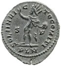 Follis - Constantinus Ist (IMP CONSTANTINVS PF AVG / SOLI INVICTO COMITI with S/F; Londinium)