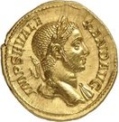 Aureus - Severus Alexander (PM TRP VIIII COS III PP; Rome)