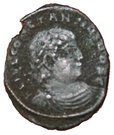 Nummus - Constantius II (GLORIA EXERCITVS; Thessalonica)