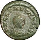 Nummus - Arcadius (SALVS REI PVBLICAE; Constantinople mint)