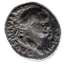Denarius - Vespasianus (PON MAX TR P COS V)