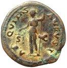 As - Vespasianus (COS V CENS / AEQVITAS AVGVST; Rome mint)
