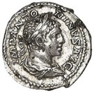 Denarius - Elagabalus (SALVS AVGVSTI; Rome)