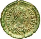 Nummus - Theodosius I (VICTORIA AVGGG)