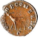 Antoninianus - Gallienus (DIANAE CONS AVG; Antelope)