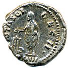 Denarius-Antoninus Pius VOTA SOL DEC 11
