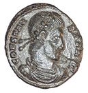 AE3 - Constans - Victoria  Avgg - Siscia Mint