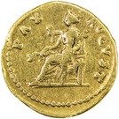 Aureus - Titus (PAX AVGVST; Strike under Vespasianus; Rome mint)