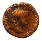 Dupondius - Nero (MAC AVG S C; Lugdunum mint)