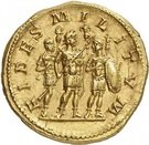 Aureus - Elagabalus (FIDES MILITVM; Rome)