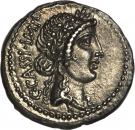 Denarius - Cassius (C•CASSI•IMP / M•SERVILIVS LEG)