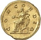 Aureus - Faustina II (CONCORDIA; Rome)