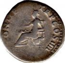 Denarius - Vespasianus (PONTIF TR P IIII)