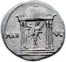 Denarius - Augustus (MAR VLT; Colonia Patricia mint)