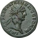 Dupondius - Traianus "Early Abundantia" (TR POT COS II PP / SC)