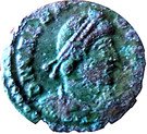 Nummus - Valens (SECVRITAS REIPVBLICAE, Arles, type 17)
