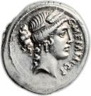 Denarius (Memmia: Gaius Memmius; C•MEMMI•C•F / C•MEMMIVS IMPERATOR)