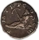 Denarius - Hadrianus (P M TR P COS III: Oceanus)