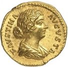 Aureus - Faustina II (CONCORDIA; Rome)