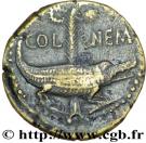 Dupondius - Augustus (COL NEM; Type 3; Nemausus mint)