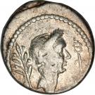 Denarius - Julius Caesar (L•LIVINEIVS REGVLVS)