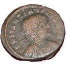 Nummus - Constantinus II (GLORIA EXERCITVS; Cyzicus)