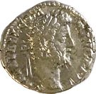 Denarius - Commodus Fides standing left
