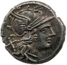 Denarius (Renia: Caius Renius; C RENI ROMA)