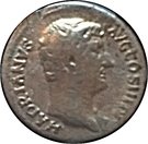 Denarius - Hadrianus (FORTUNAE REDUCI)