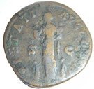 Sestertius - Antoninus (PIETATI AVG COS IIII)