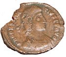 Nummus - Constantius II (FEL TEMP REPARATIO; Sirmium mint)