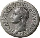 As - Tiberius (PONTIF MAXIM TRIBVN POTEST XXIIII SC; Rome mint)
