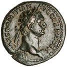 As - Domitianus (SALVTI AVGVST SC; Rome mint)