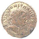 Radiate - Constantius I (VOT X, Carthage mint)