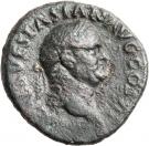 As - Vespasianus (IVDEA CAPTA SC; Rome mint)