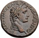 Sestertius - Augustus (ROM ET AVG; Lugdunum mint)